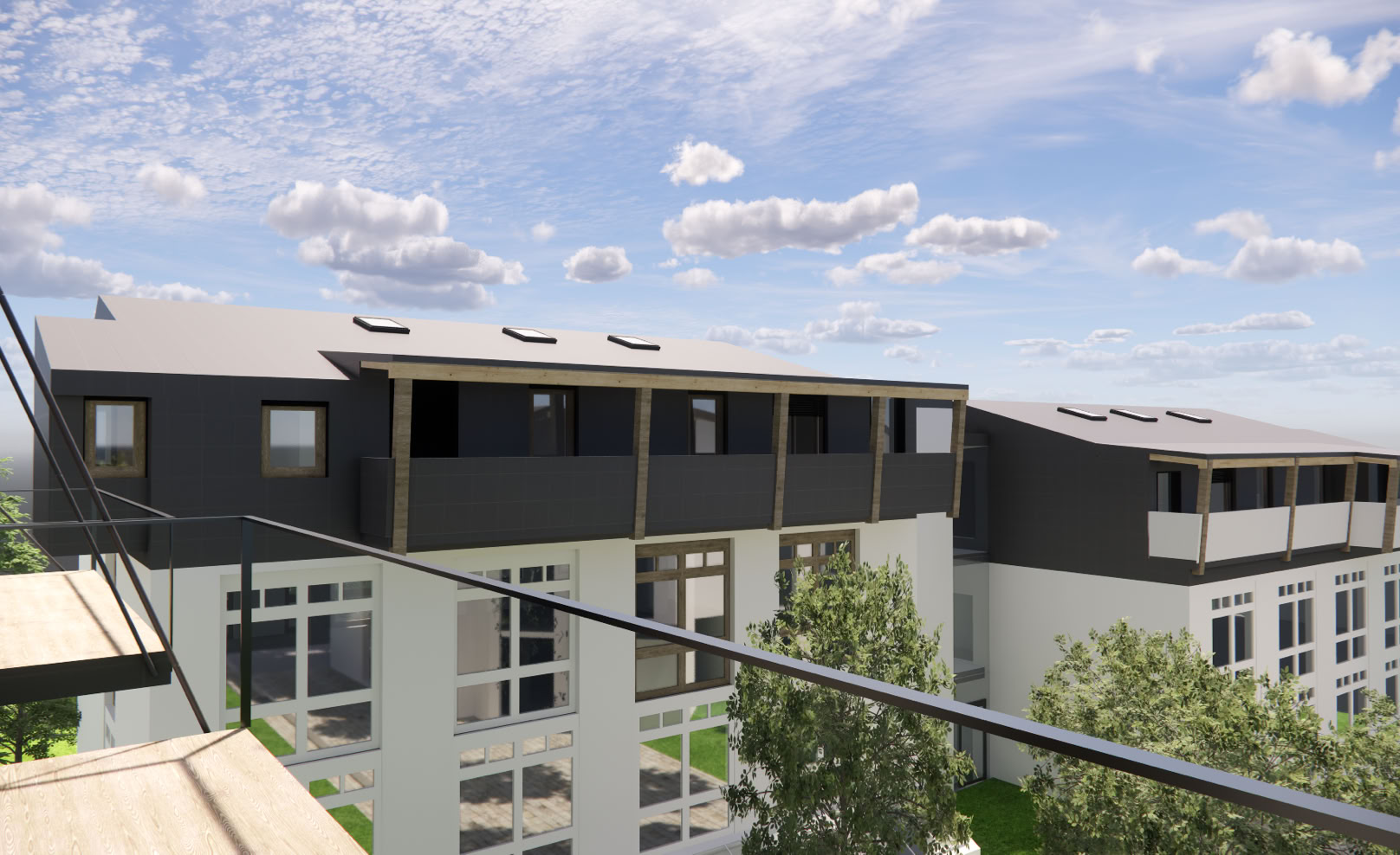 Alt-Text: Sanierung, Aufstockung M&uuml;nchen